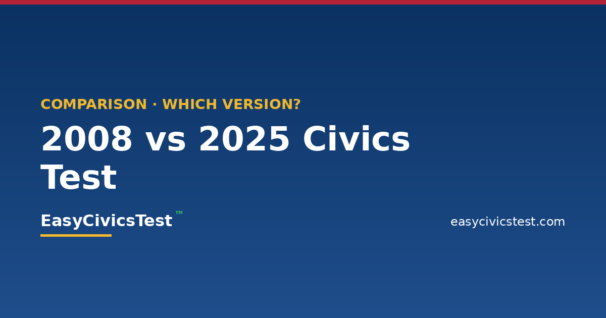 2008 vs 2025 USCIS Civics Test: Which Version Will You Take?
